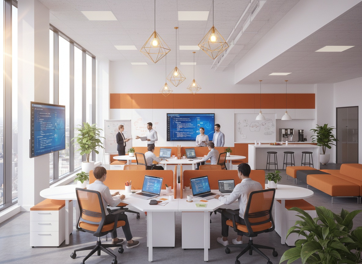 算鸟科技专业团队办公场景